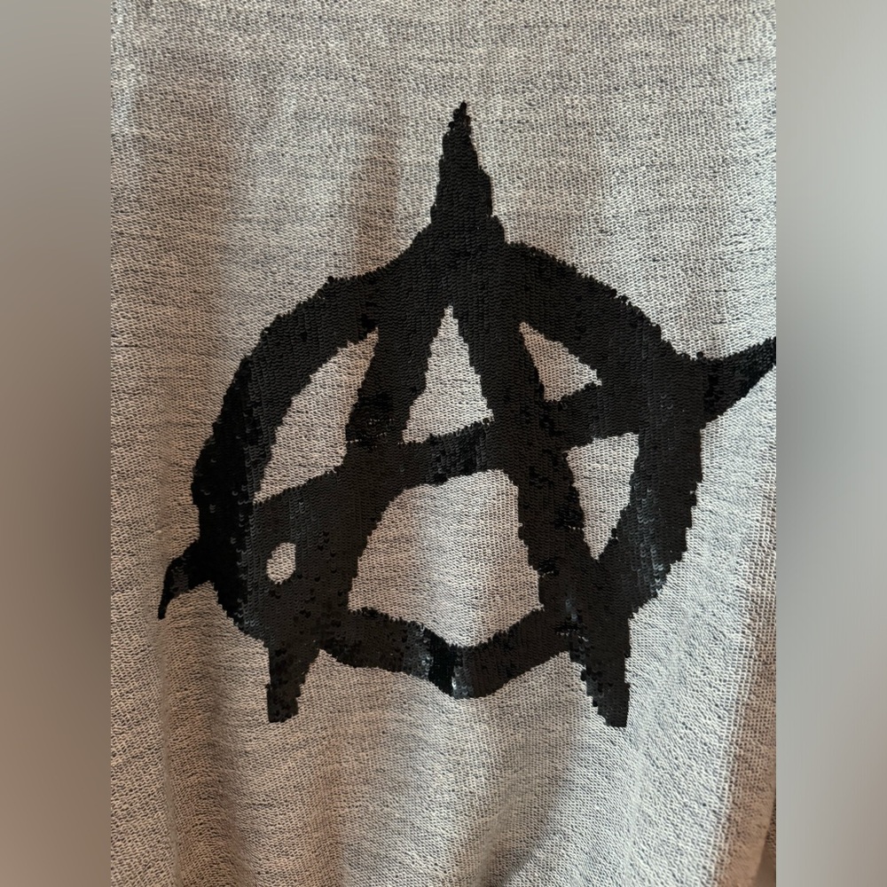 ASHISH Rare This Laughable Anarchy Sweatshirt Sweater Unisex Men S Women M - Picture 4 of 13